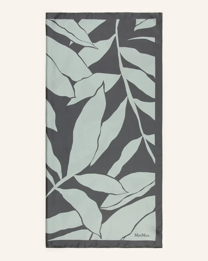 Max Mara Seidentuch Carre90W1 gruen Dunkelgrün