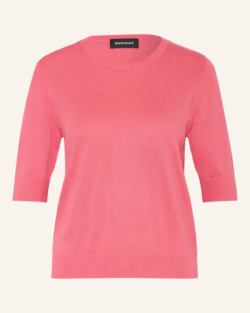 Repeat Strickshirt pink Hellrot