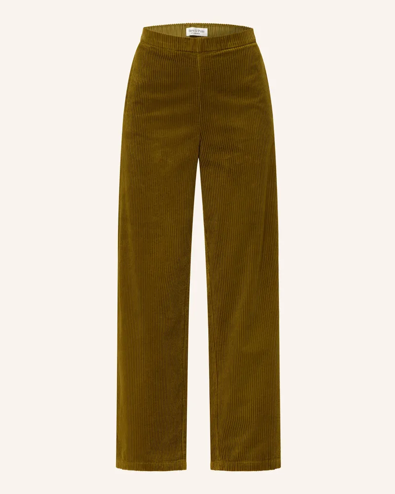 Marc O'Polo Cordhose Oliv