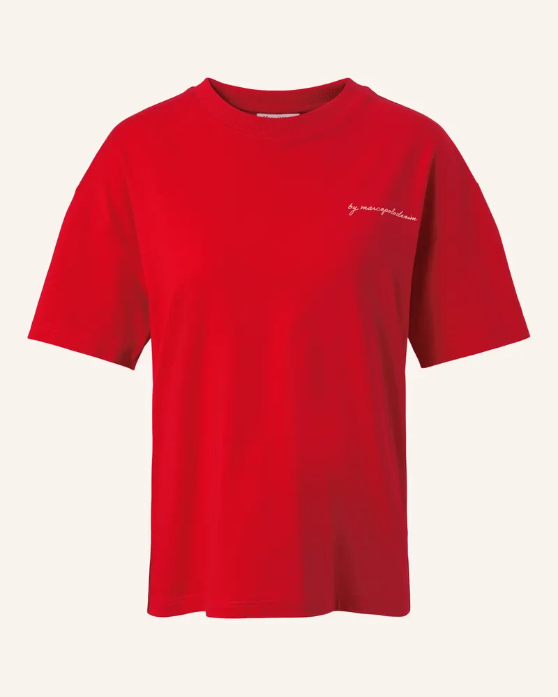 Marc O'Polo T-Shirt Hellrot