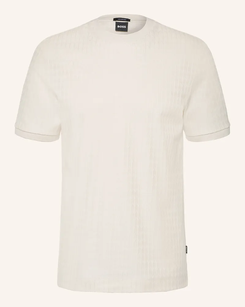 HUGO BOSS T-Shirt Thompson weiss Weiss