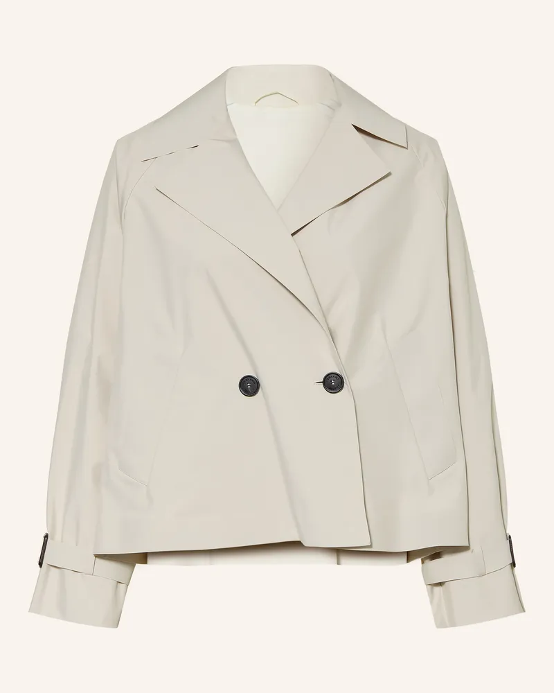 Max Mara Trench-Jacke Boero beige Ecru