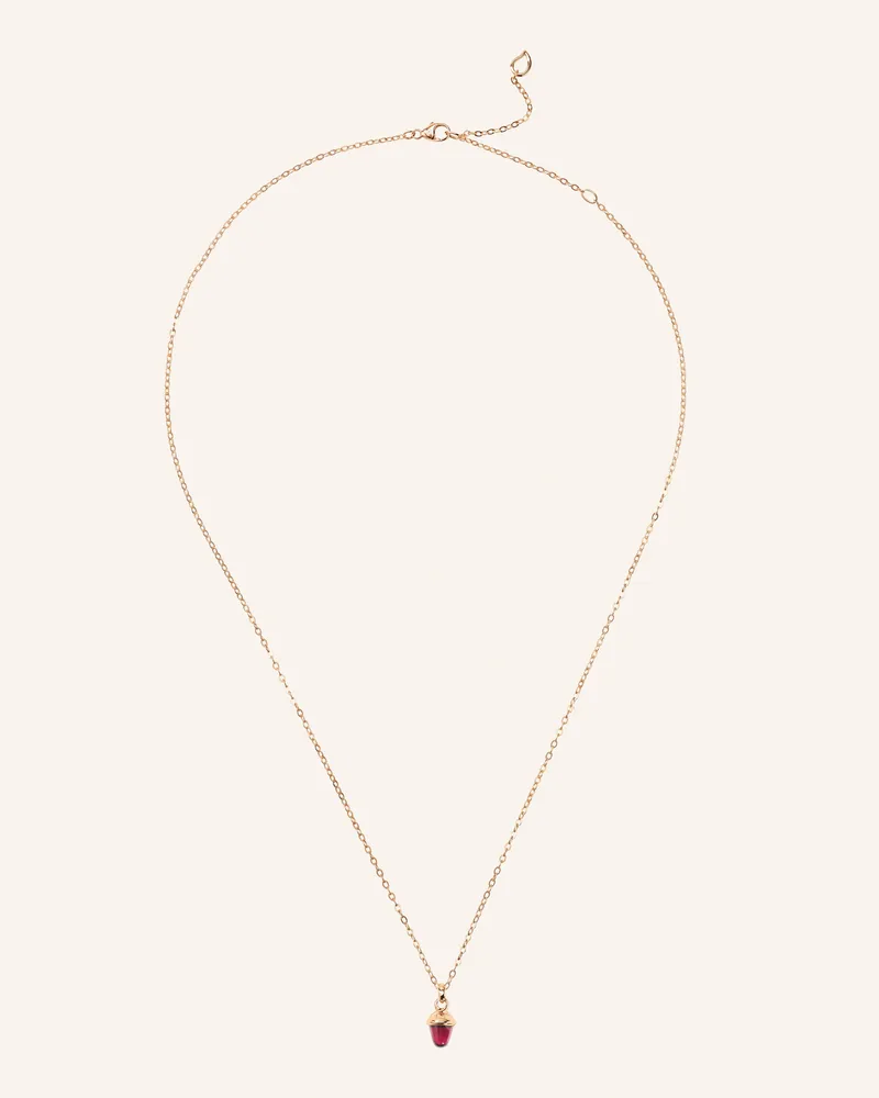 TAMARA COMOLLI Halskette NECKLACE 'MYMIKADO' WITH TOURMALINE ROSE Rosa Turmalin 18K Roségold Roségold