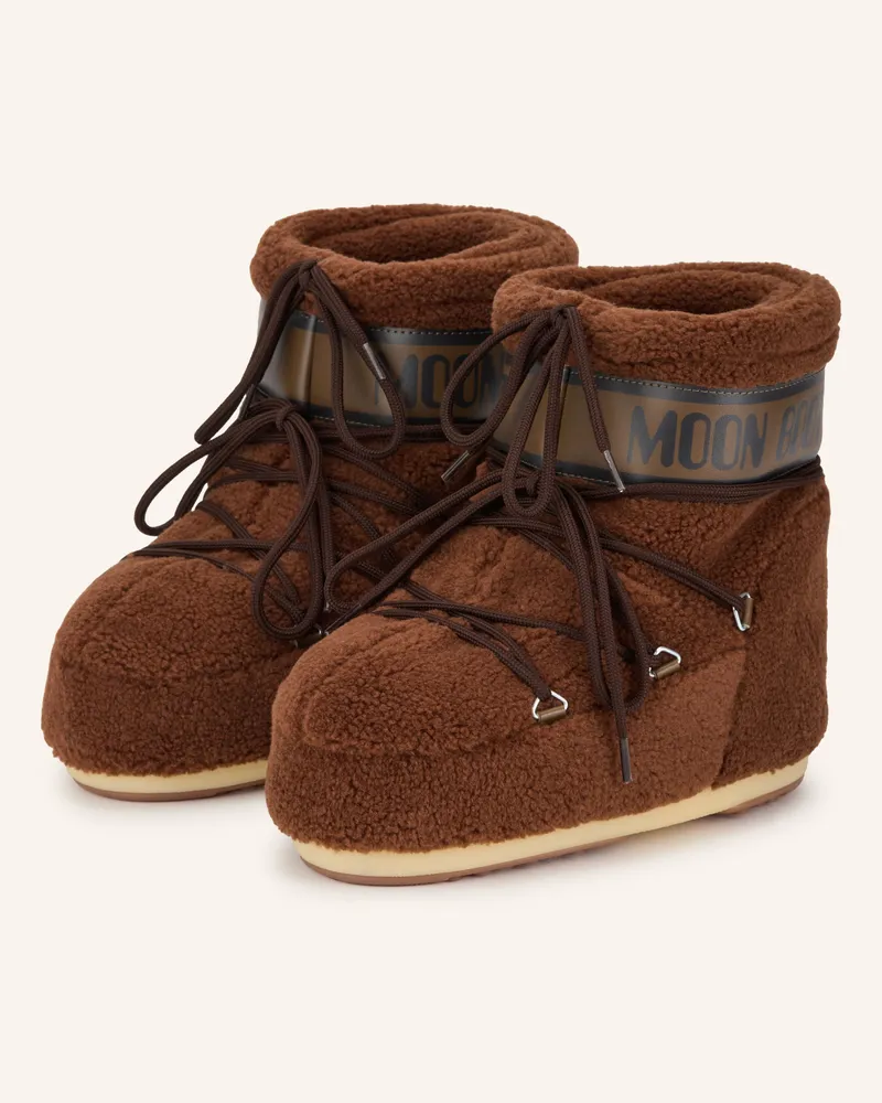 Moon Boot Moon Boots Icon Low braun Braun