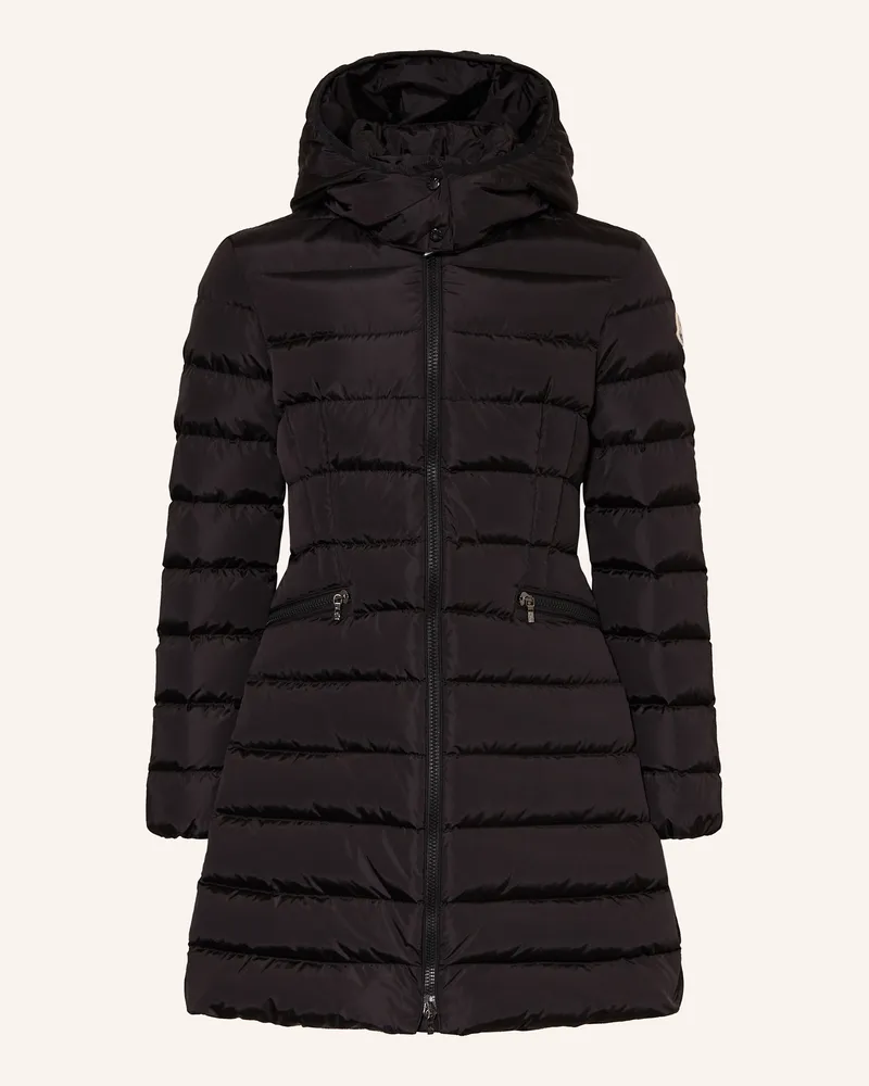 Moncler Daunenmantel CHARPAL mit abnehmbarer Kapuze Schwarz