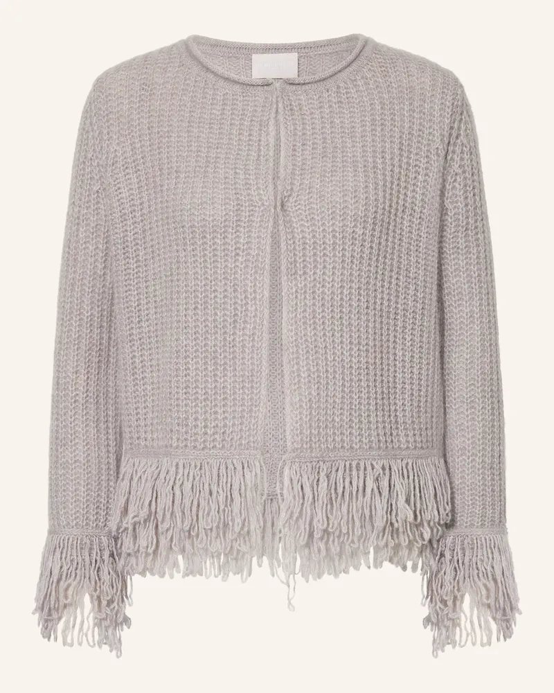 hemisphere Strickjacke mit Cashmere Grau