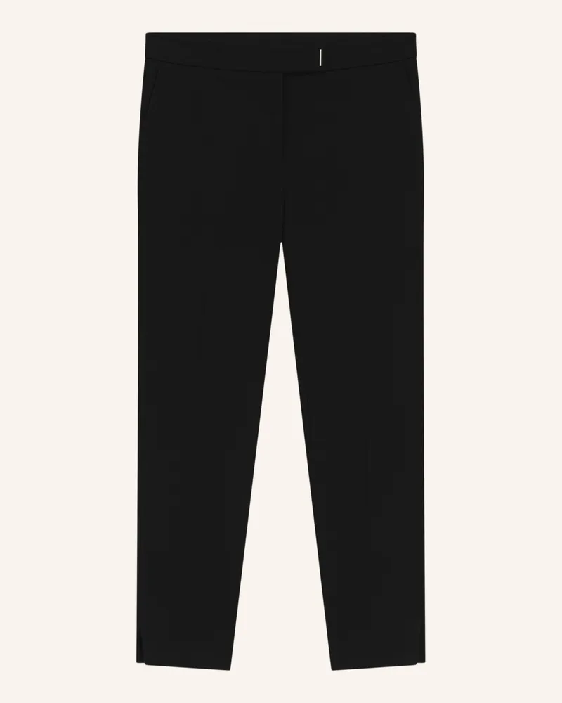 HUGO BOSS Business Hose TAPRIA-CROP Slim Fit Schwarz