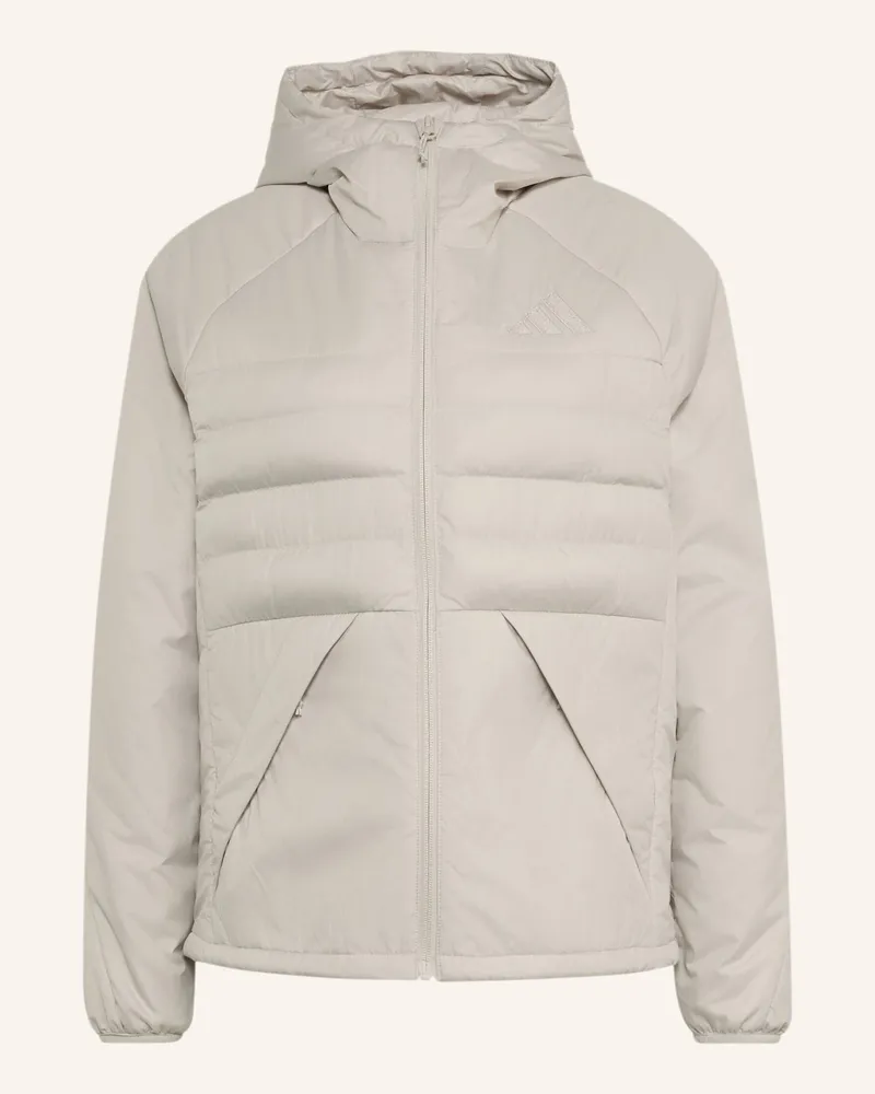 adidas Terrex Multi Climawarm Kapuzenjacke, Isoliert beige Beige