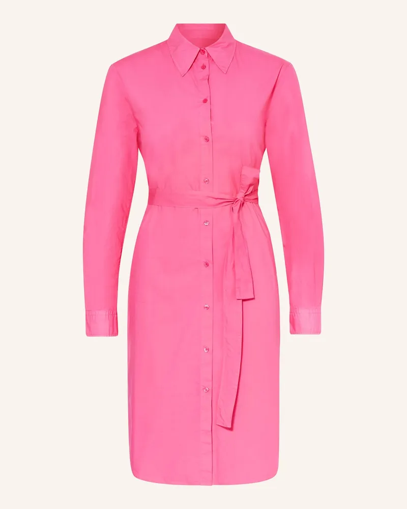 HUGO BOSS Hemdblusenkleid DELEGANT Pink