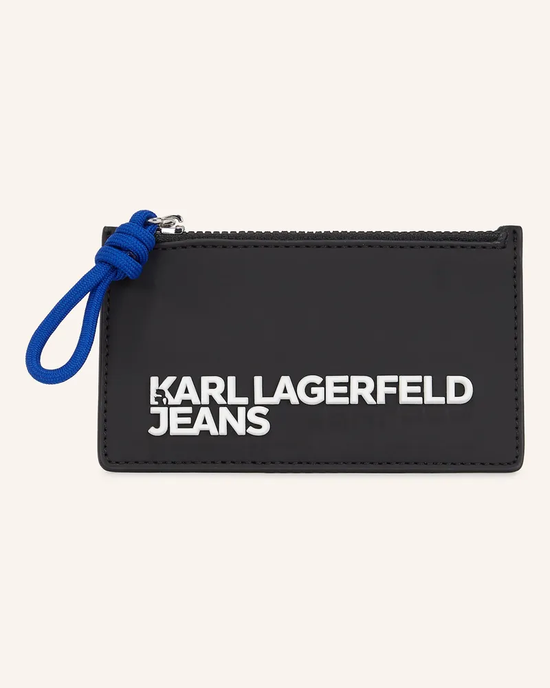 Karl Lagerfeld Kartenetui Schwarz