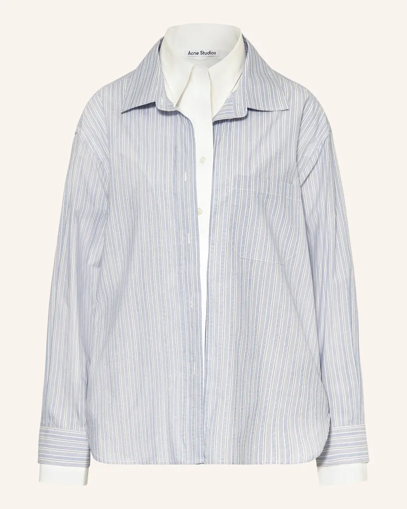 Acne Studios Hemdbluse Blau