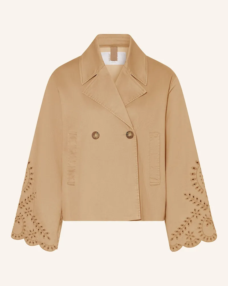 Riani Trench-Jacke beige Camel