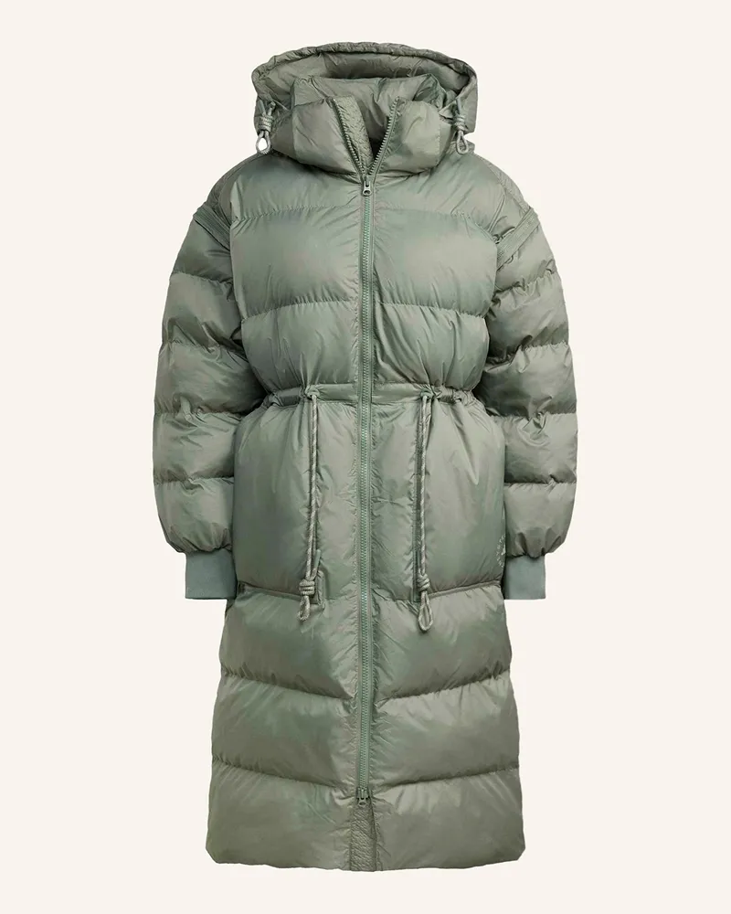 adidas Steppjacke ADIDAS BY STELLA MCCARTNEY mit abnehmbaren Ärmeln Grün