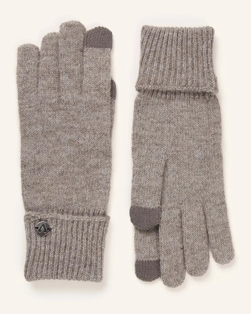 P.A.C. Handschuhe mit Touchscreen-Funktion Grau