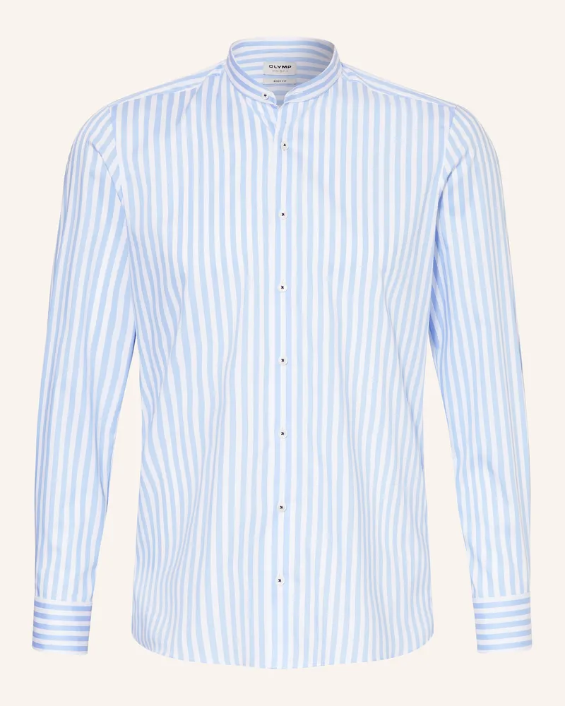 Olymp Hemd Level Five body fit Hellblau