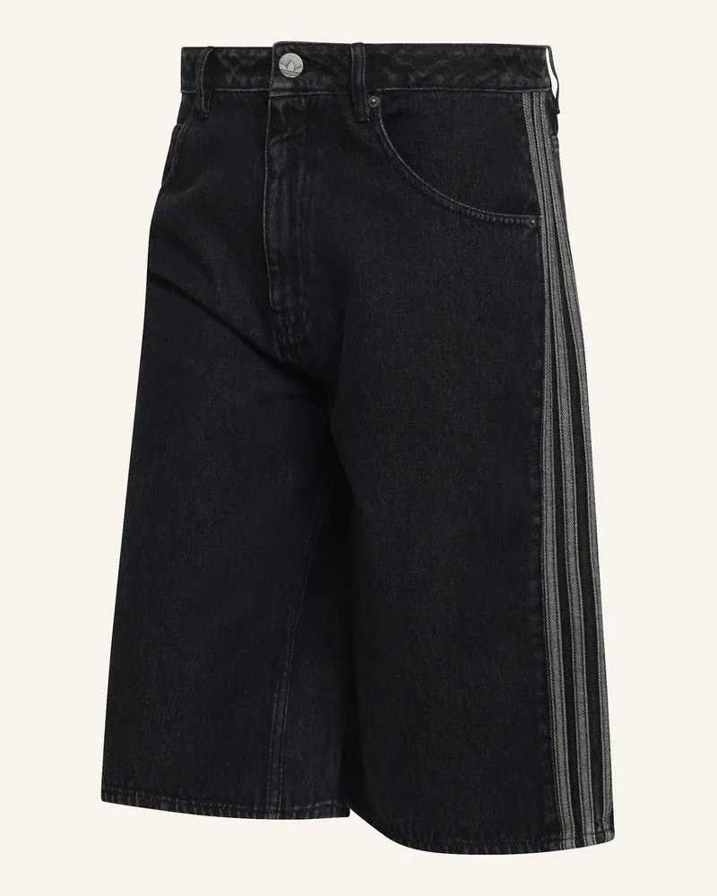 adidas Firebird Adicolor Jeans-Shorts schwarz Schwarz