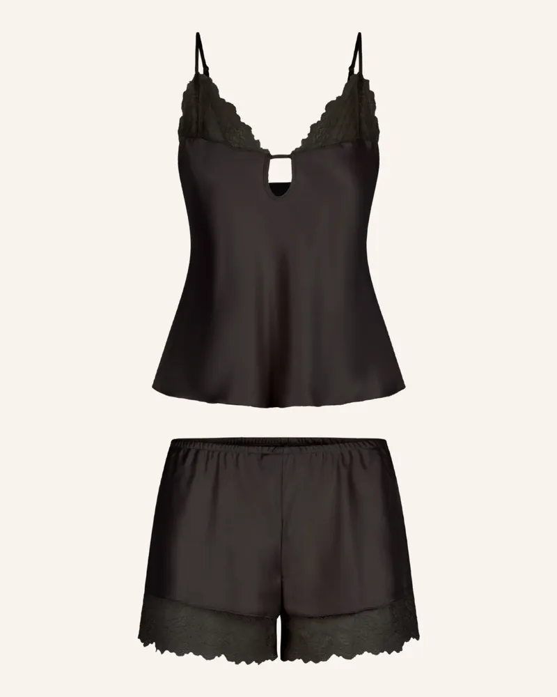 LingaDore Top + Short Schwarz