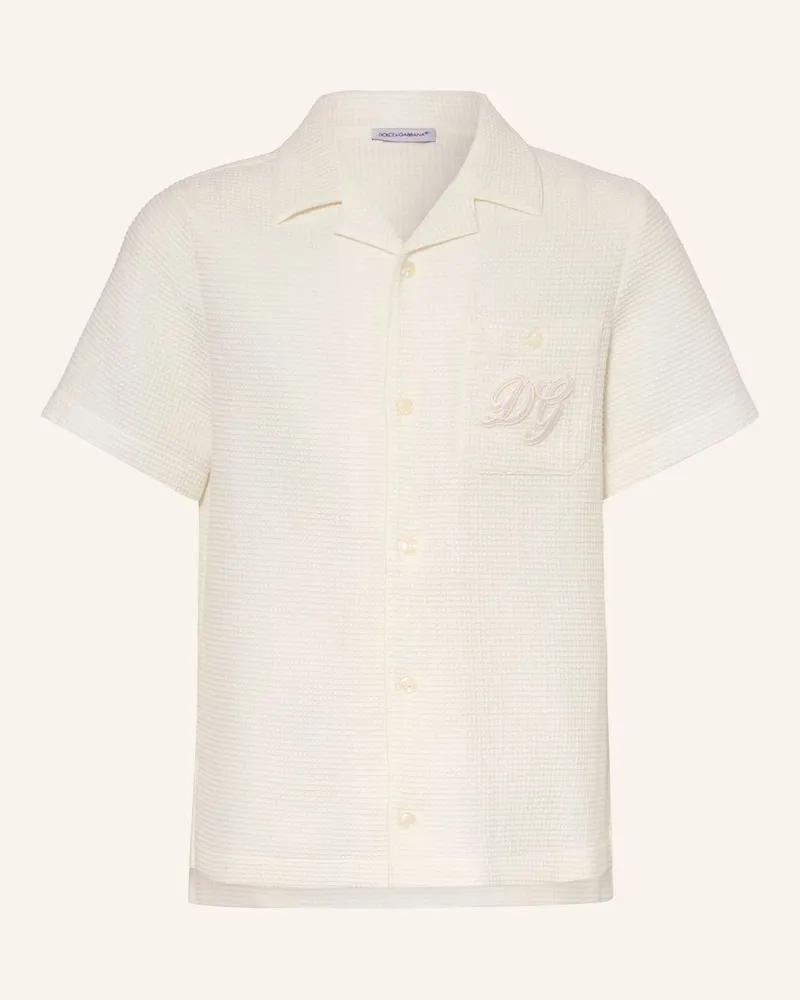 Dolce & Gabbana Resorthemd weiss Weiss