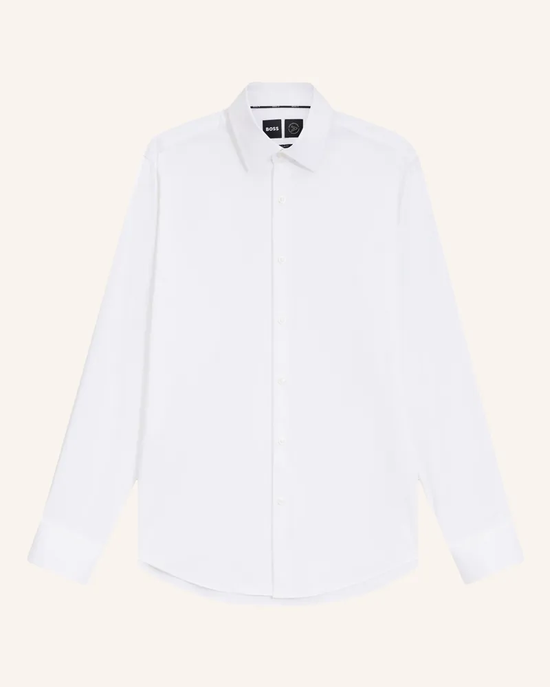 HUGO BOSS Hemd JOE Regular Fit Weiss