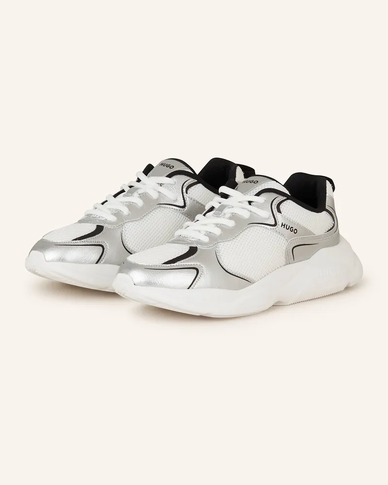 HUGO BOSS Sneaker Leon Tenn weiss Weiss