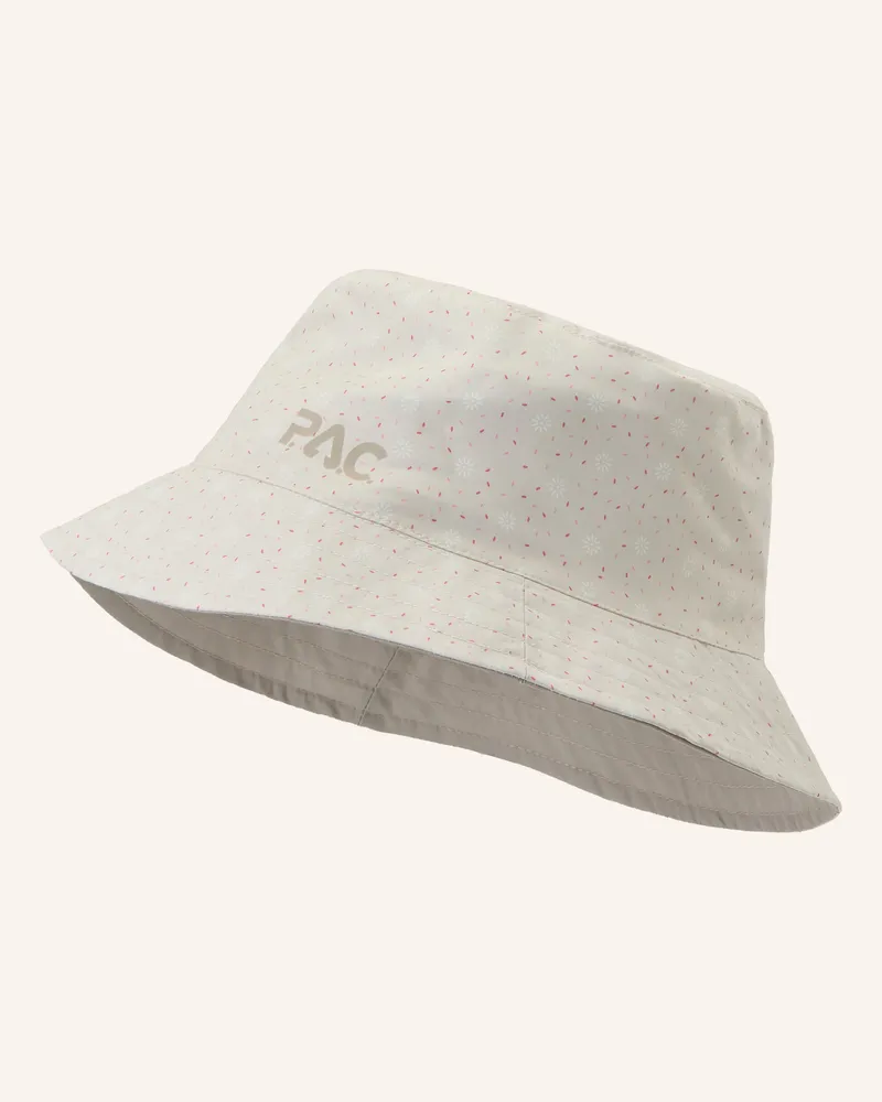 P.A.C. Bucket-Hat Ledras Zum Wenden beige Creme