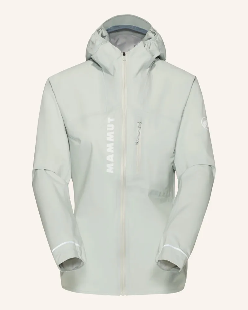 Mammut Trailrunningjacke AENERGY TR mit Kapuze Grün