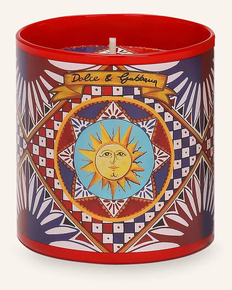 Dolce & Gabbana Casa Duftkerze Wild Jasmine rot Rot