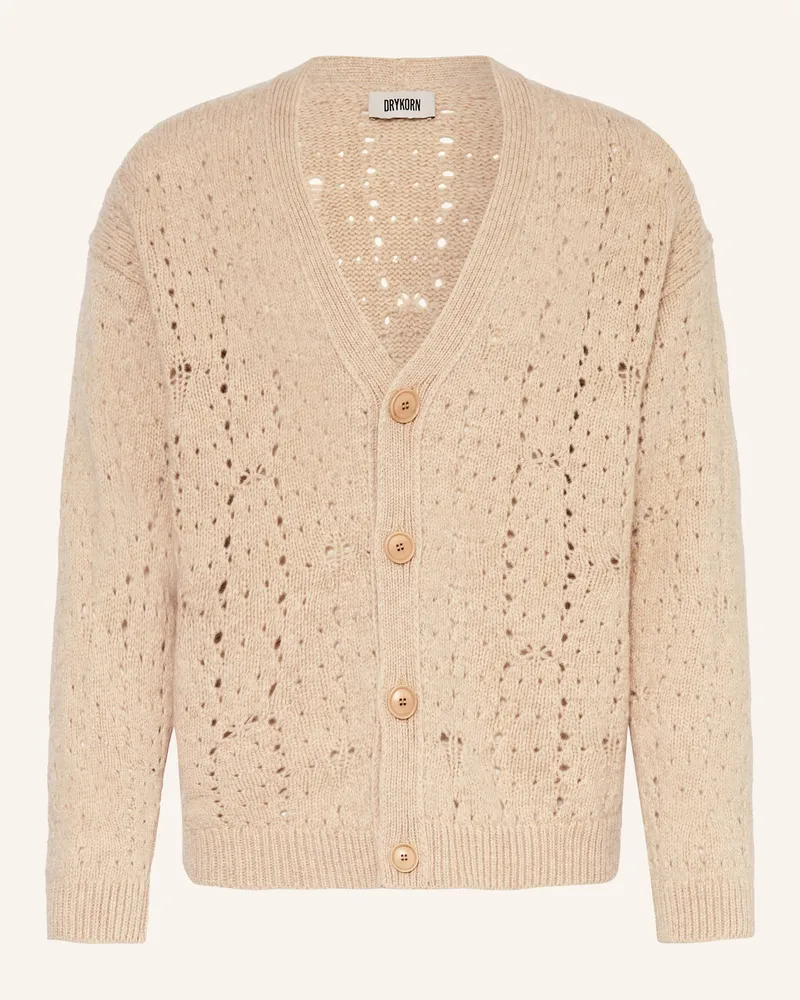 Drykorn Strickjacke ELDARO Hellbraun