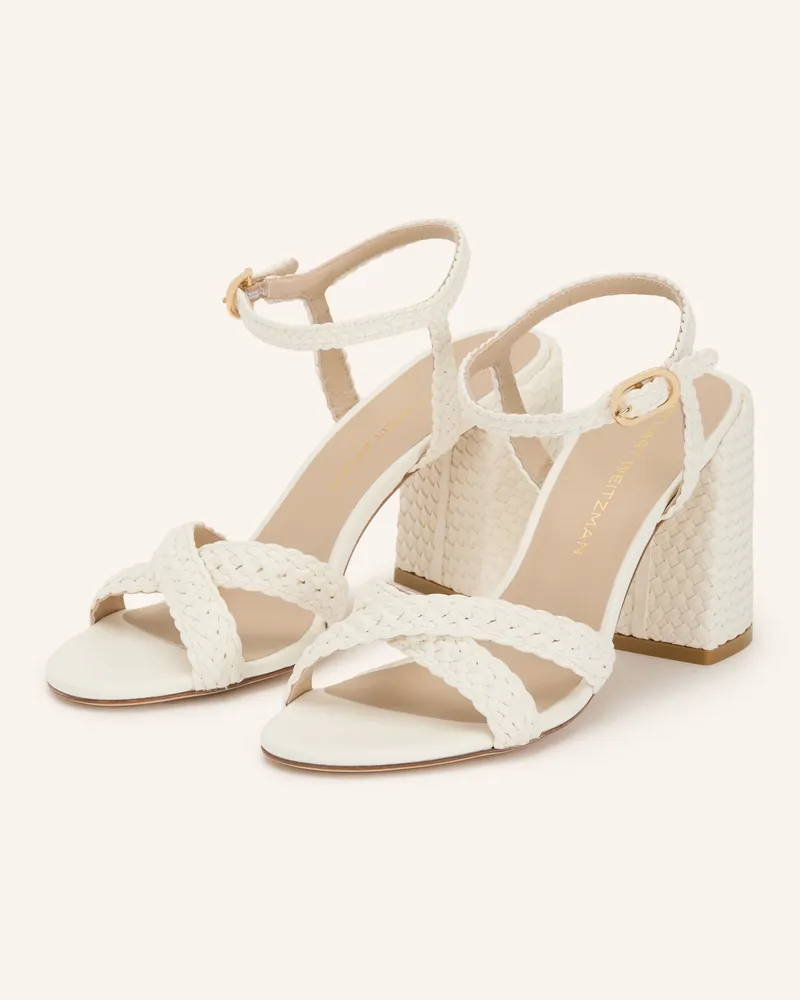 Stuart Weitzman Sandaletten Alyssa weiss Creme