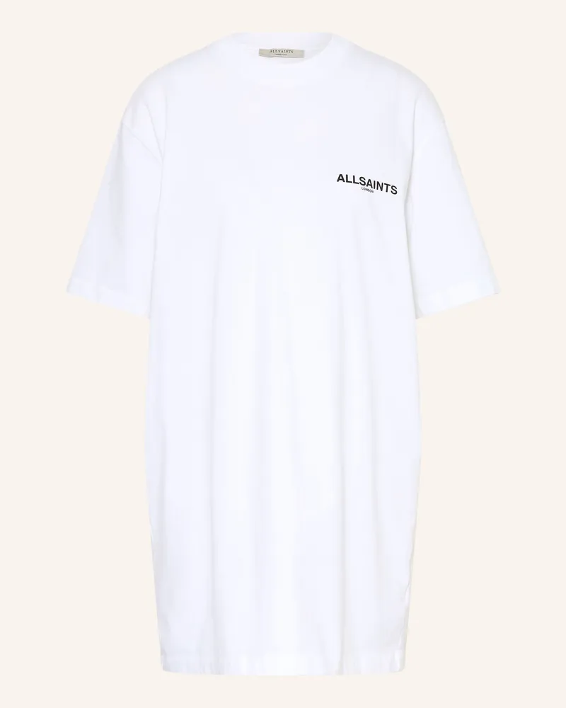 AllSaints Jerseykleid HALIS Weiss