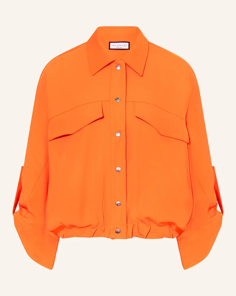 SEM PER LEI Blusenshirt Orange