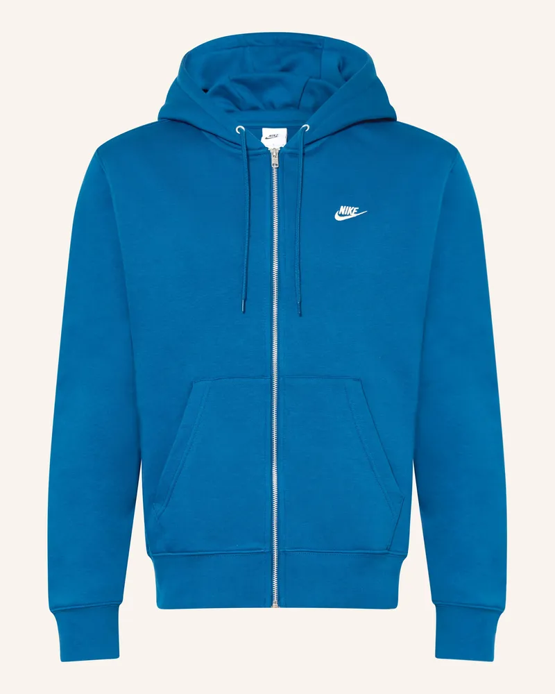 Nike Sweatjacke CLUB Blau