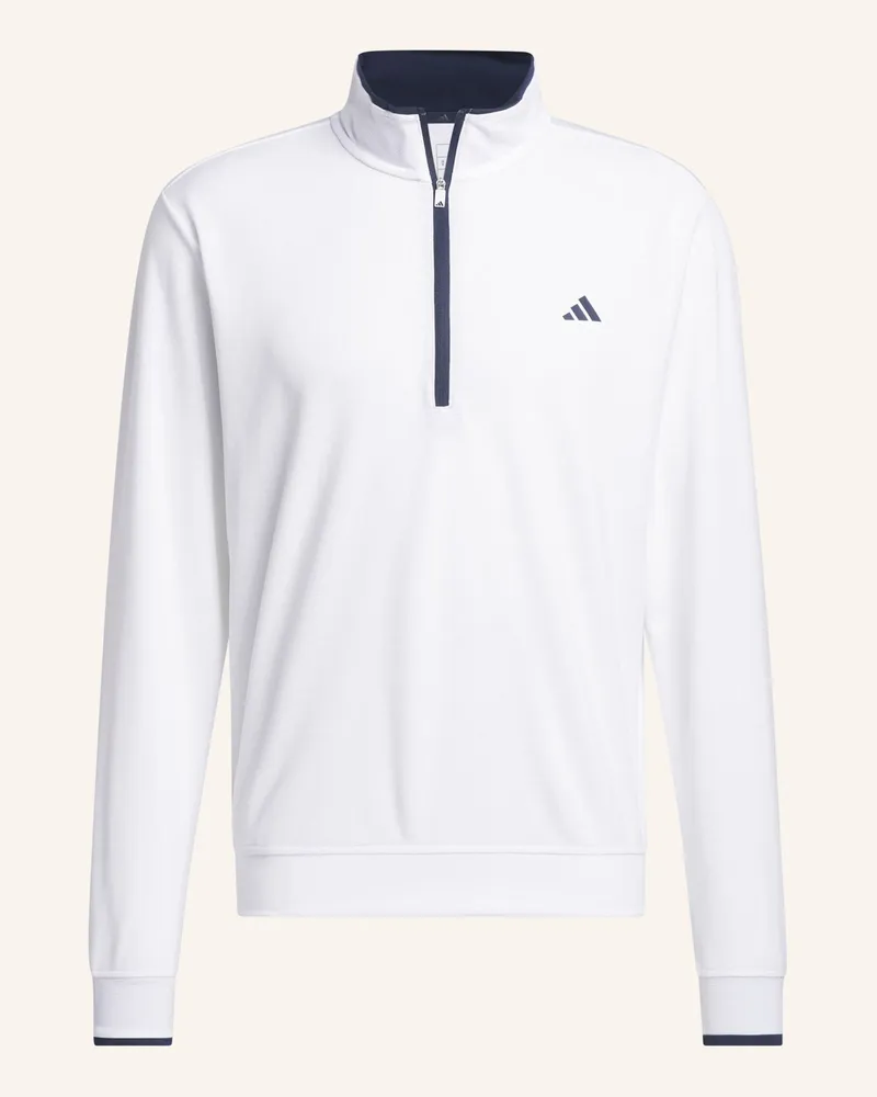 adidas LIGHTWEIGHT HALF-ZIP OBERTEIL Weiss