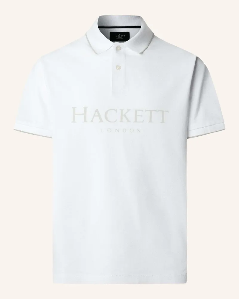 Hackett Poloshirt Heritage Ess Hackett weiss Weiss
