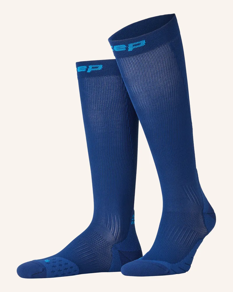 CEP Laufsocken Core Run Tall blau 634