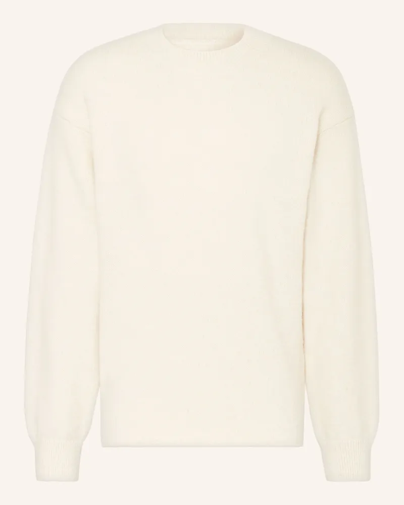 Jacquemus Pullover LE PULL JACQUEMUS mit Alpaka Creme