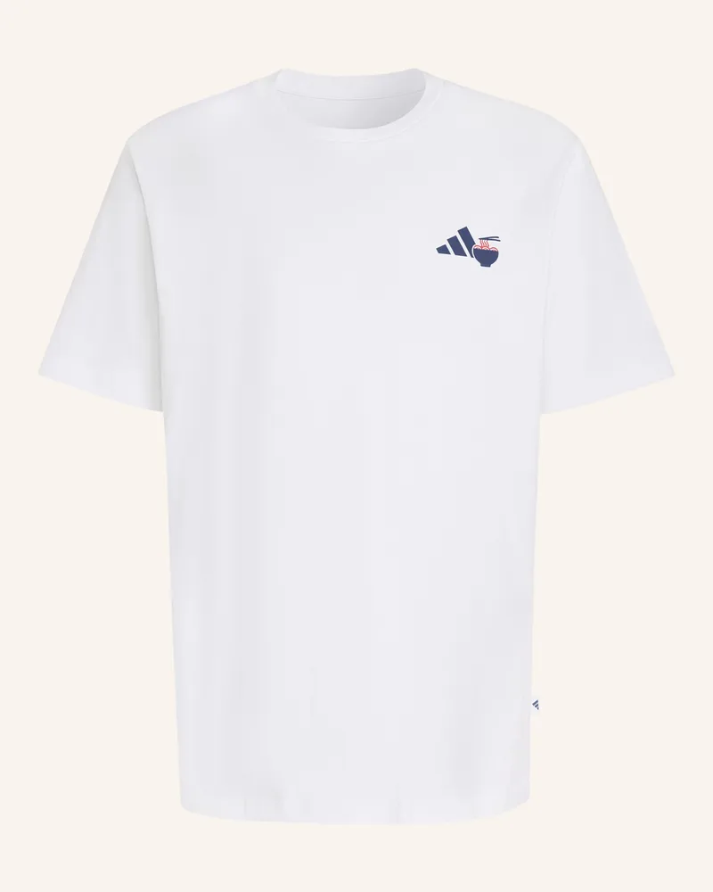 adidas T-Shirt Ramen weiss Weiss