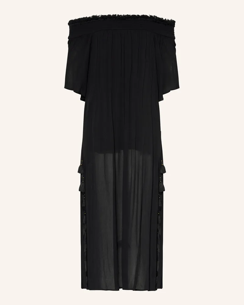 watercult Strandkleid MICROCRAFT Schwarz