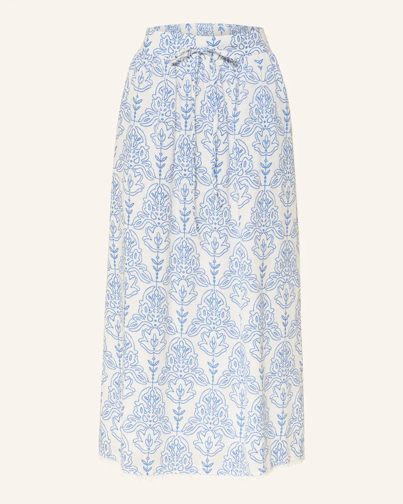 Y.A.S Rock Mit Spitze blau Weiss