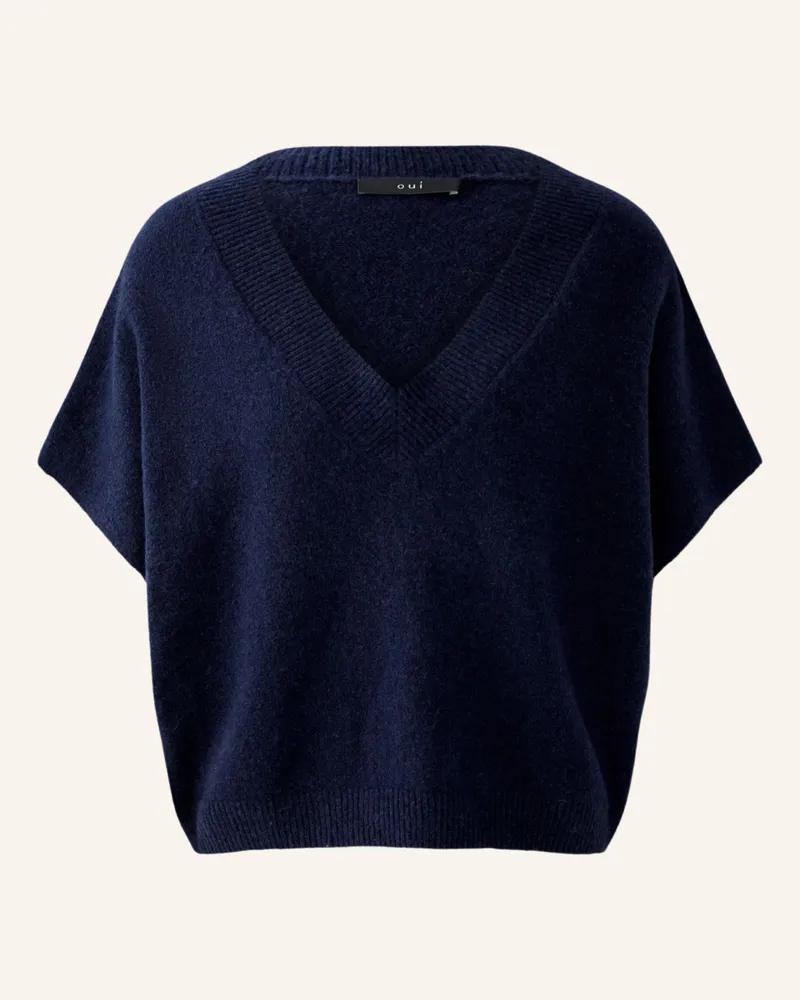 Oui  Pullover Blau