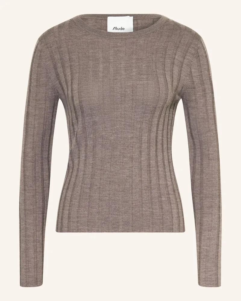 ALLUDE Pullover Grau