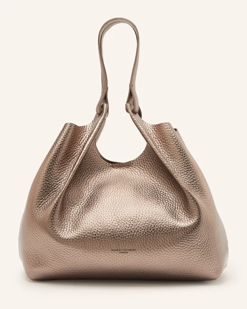 Gianni Chiarini Shopper Dua Xl Mit Pouch braun Taupe