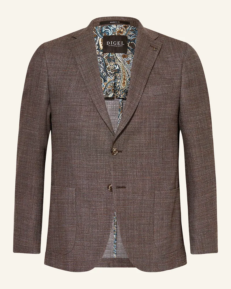 Digel Sakko EDWARD Modern Fit Braun