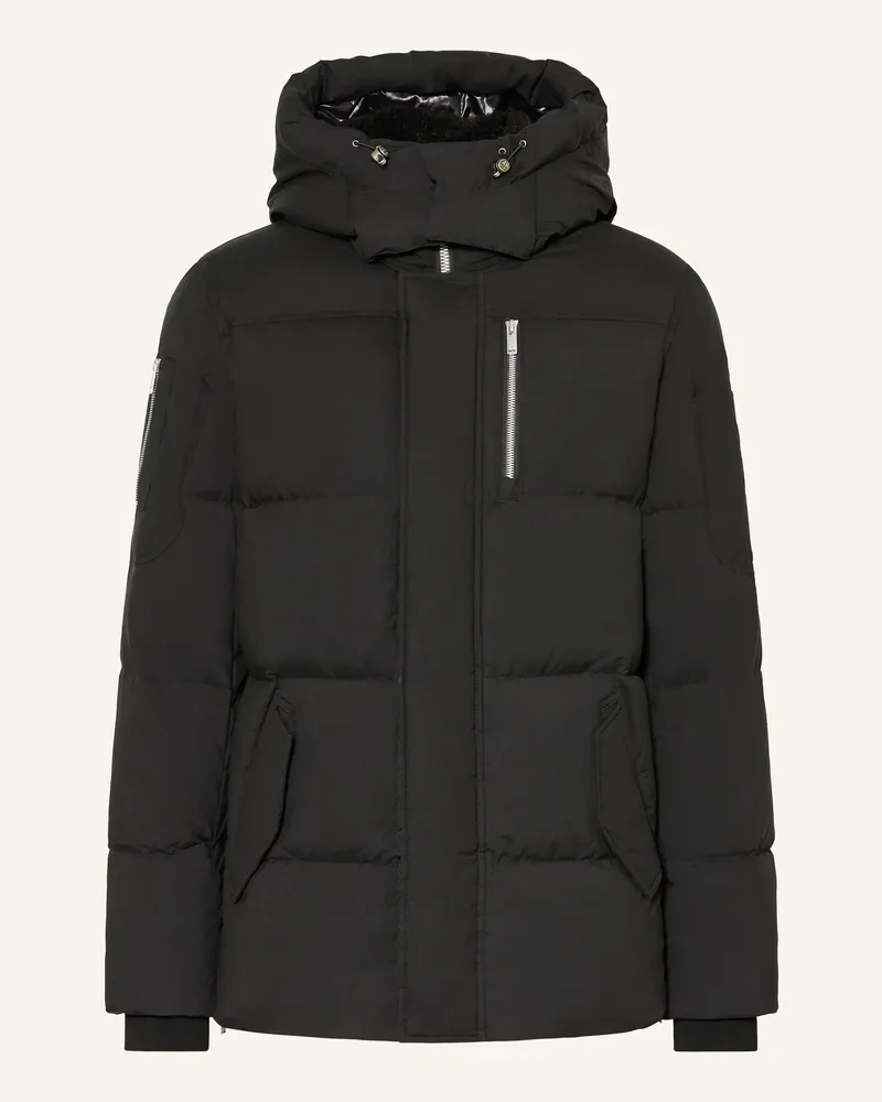 Moose Knuckles Daunenjacke Everest schwarz Schwarz