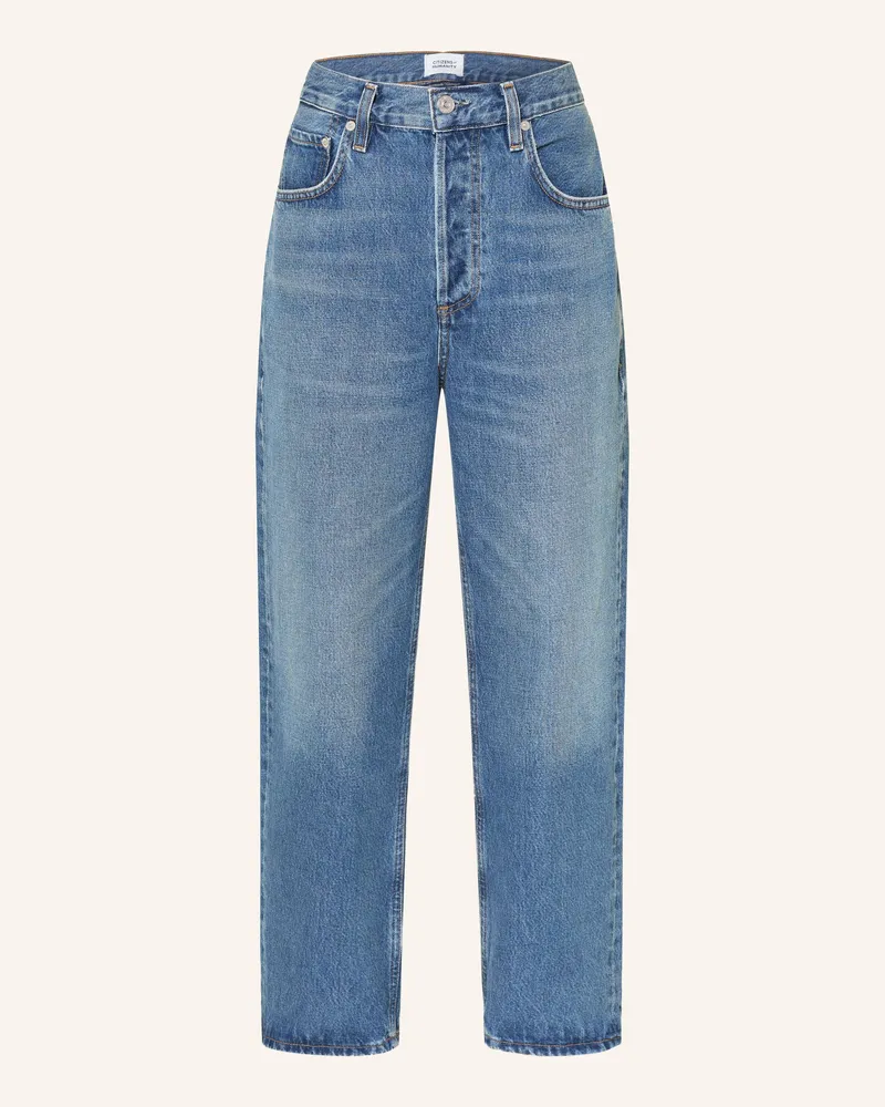 Citizens of humanity Cropped Jeans Dahlia blau Chaya