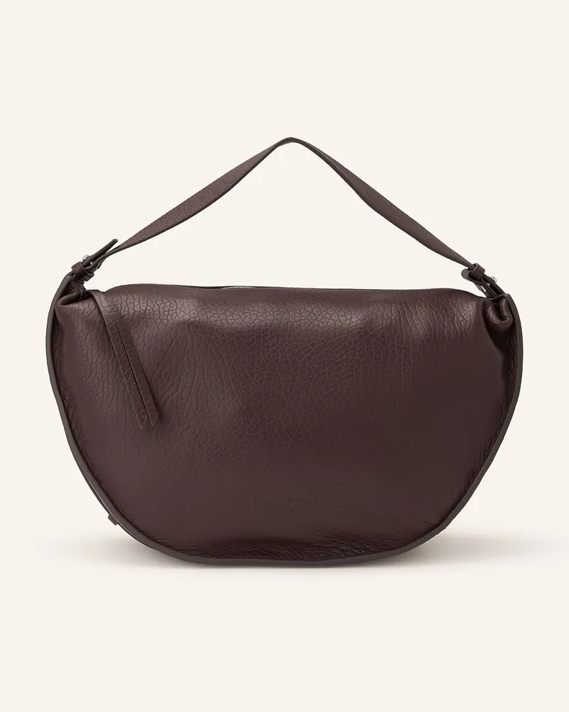 Marc O'Polo Handtasche Aamu Medium rot Dunkelbraun