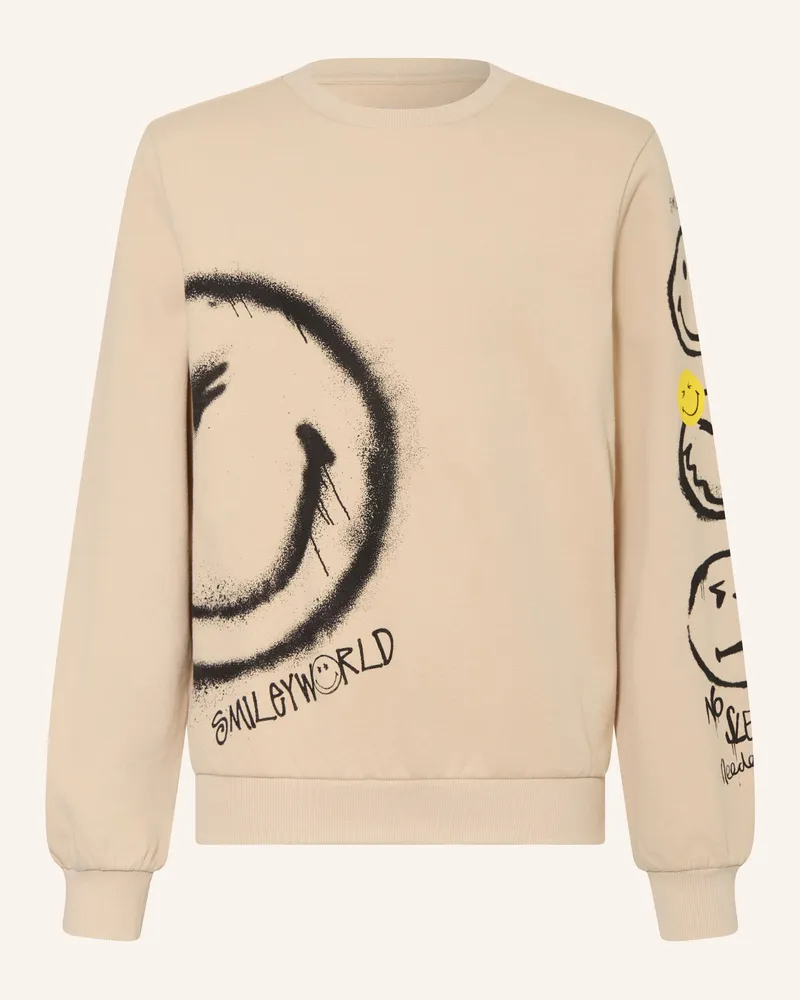 S.Oliver Sweatshirt beige Hellbraun
