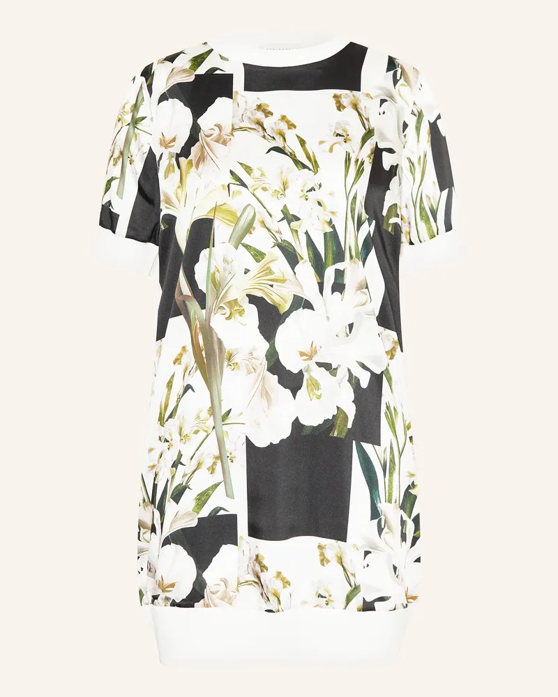 Ted Baker Kleid Roneea Im Materialmix weiss Ecru