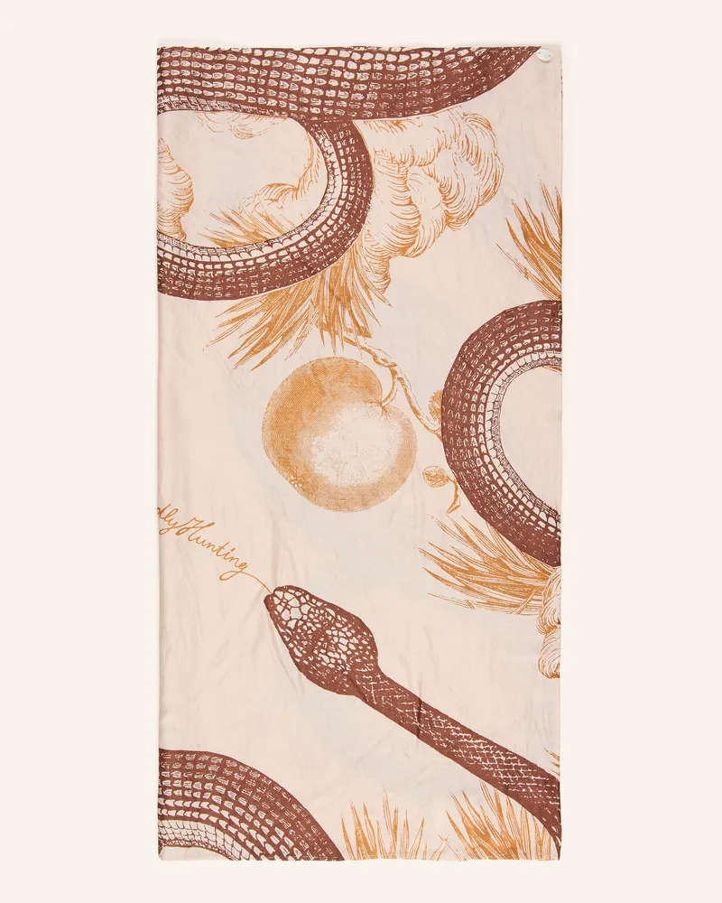 Friendly Hunting Seidentuch beige Hellbraun