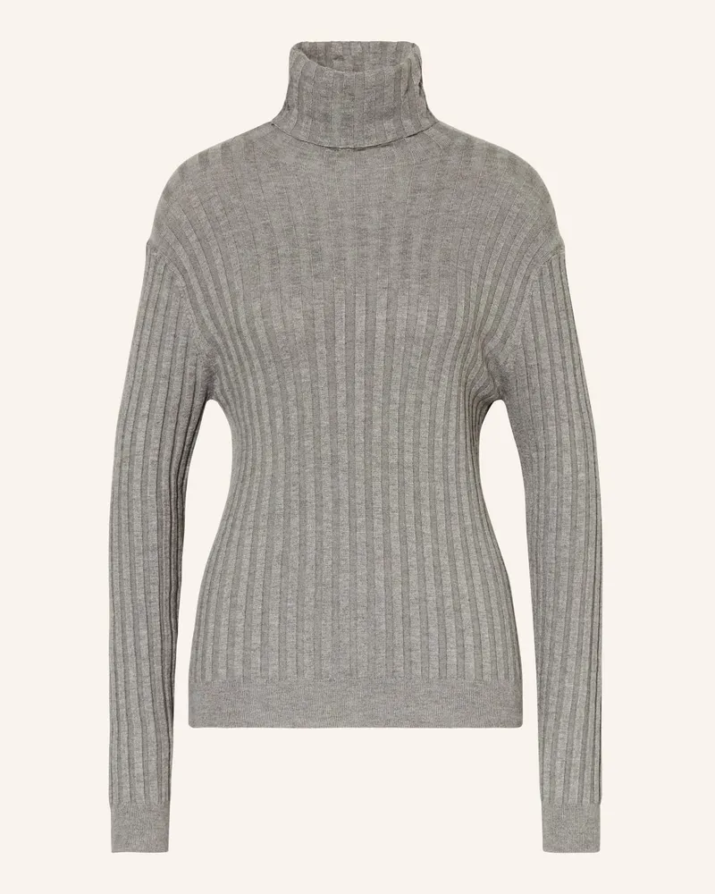 Darling Harbour Rollkragenpullover Grau